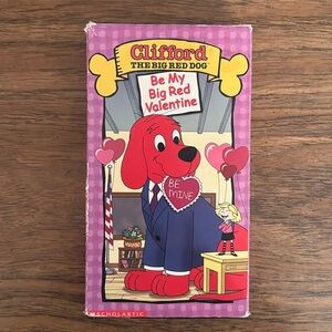 Clifford The Big Red Dog VHS - Be My Big Red Valentine